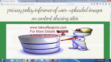 Privacy Policy Inference of User Uploaded Images on Content Sharing Sites