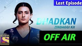 Dhadkan zindagi ki serial going off air reason | dhakan zindagi ki Sony TV new serial.