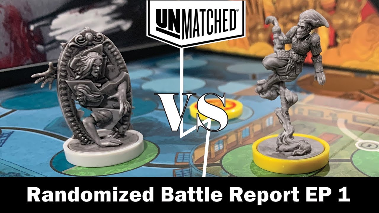 Unmatched Randomized Battle Report Ep 1 (Sun Wukong vs. Bloody Mary