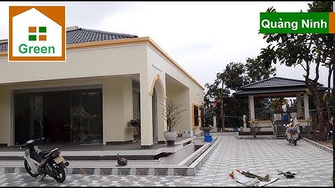 Nhà Đẹp Green | MẪU NHÀ VƯỜN ĐẸP LẠ ĐỘC ĐÁO NHẤT TP. UÔNG BÍ - T. QUẢNG NINH