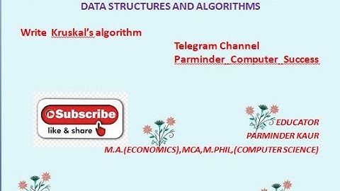 MCS 208 solved question|IGNOU TEE|DATA STRUCTURES AND ALGORITHMS