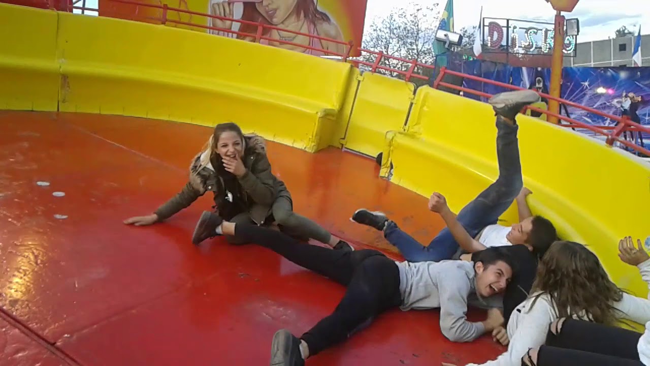 Le premier tour de tagada a Albertville.