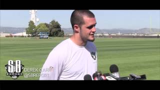 Raiders QB Derek Carr Completes His First NFL MiniCamp