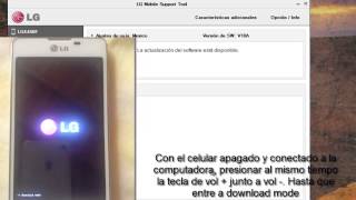 Revivir cualquier LG con LG mobile support tool screenshot 3