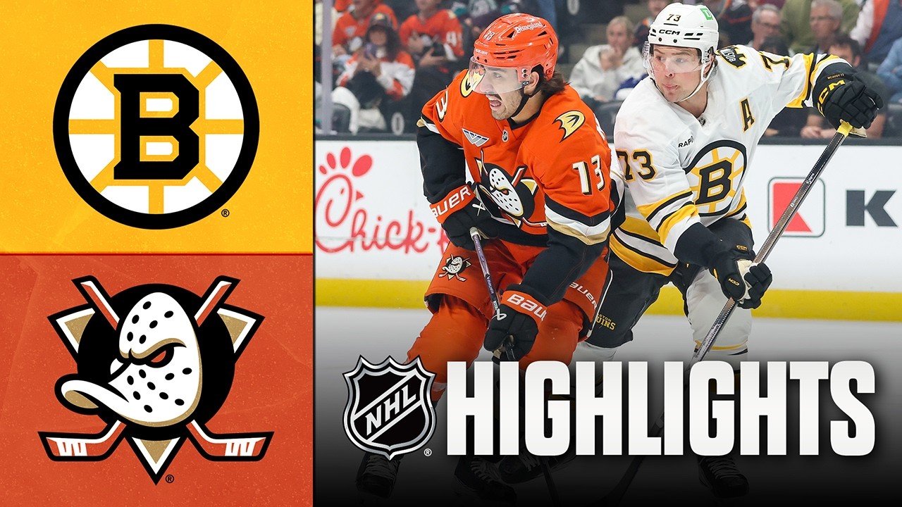 Bruins vs. Ducks | NHL Highlights | Oct 16, 2026