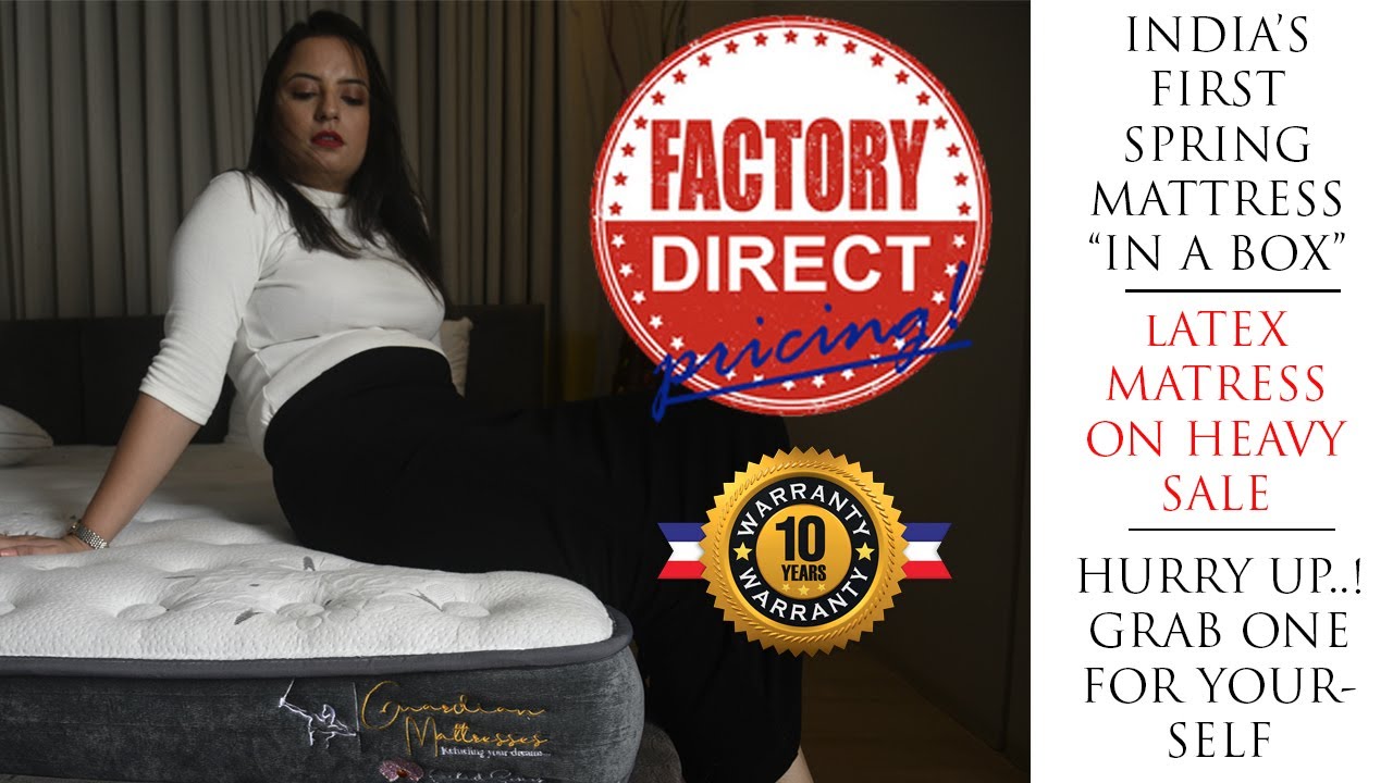 GUARDIAN ORCHID SERIES MATTRESS WITH LATEX AND POCKETED SPRINGS YouTube
