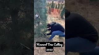Howard Family Tree-cutting 2022 #christmas