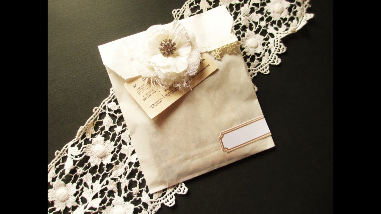 紙もの好きの雑記帳 48 平袋を可愛くアレンジ その 9