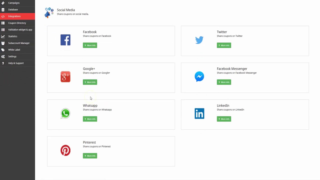 Coupontools Mobile Marketing Platform Integrations YouTube