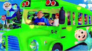 [2 MIN LOOP] Wheels On The Bus Go ROUND & ROUND [Variation REMIX] | Fun Sound Variations