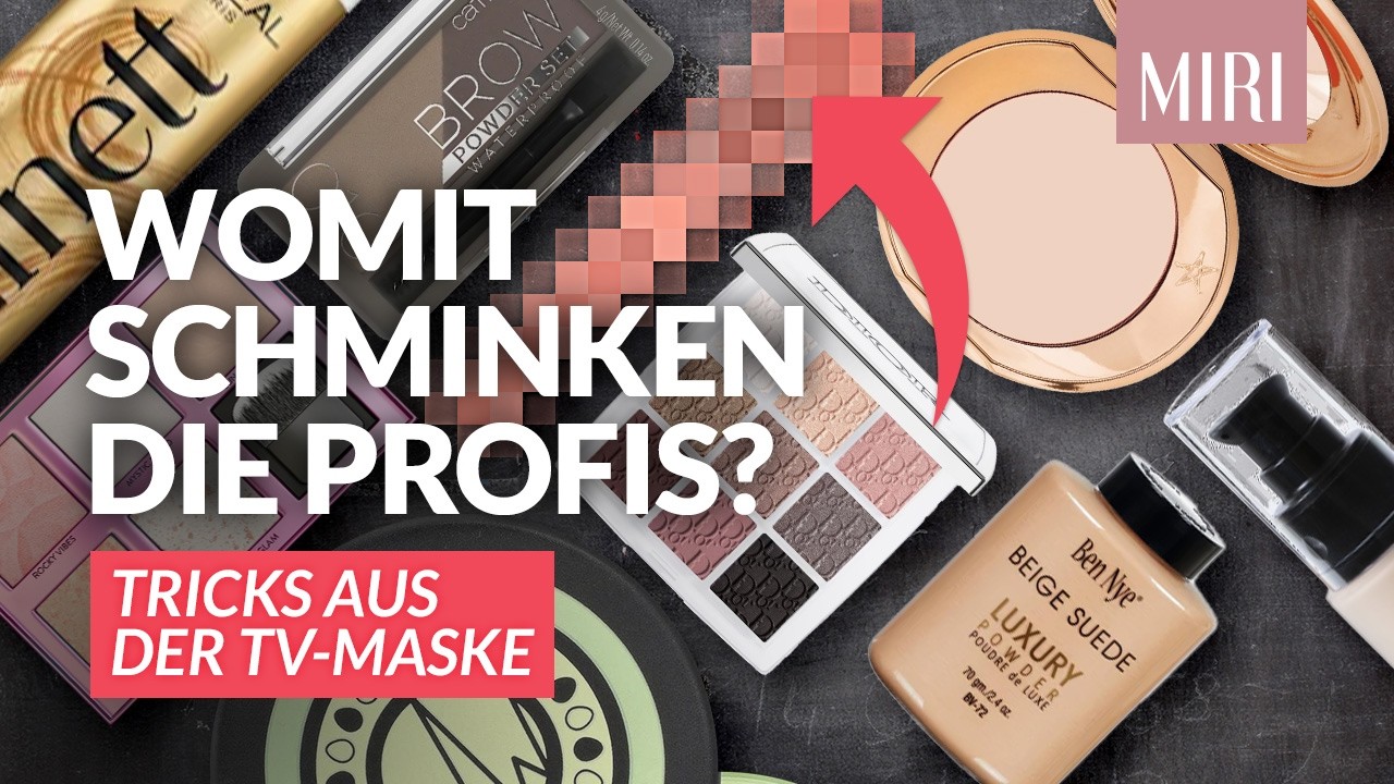 TV‑Make-up Ü50: Mit diesen Produkten schminken die Profis!