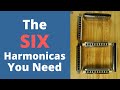 The 6 Harmonicas Every Player Needs