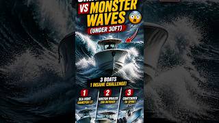 Small Boats vs Monster Waves 😳 (Under 30FT)