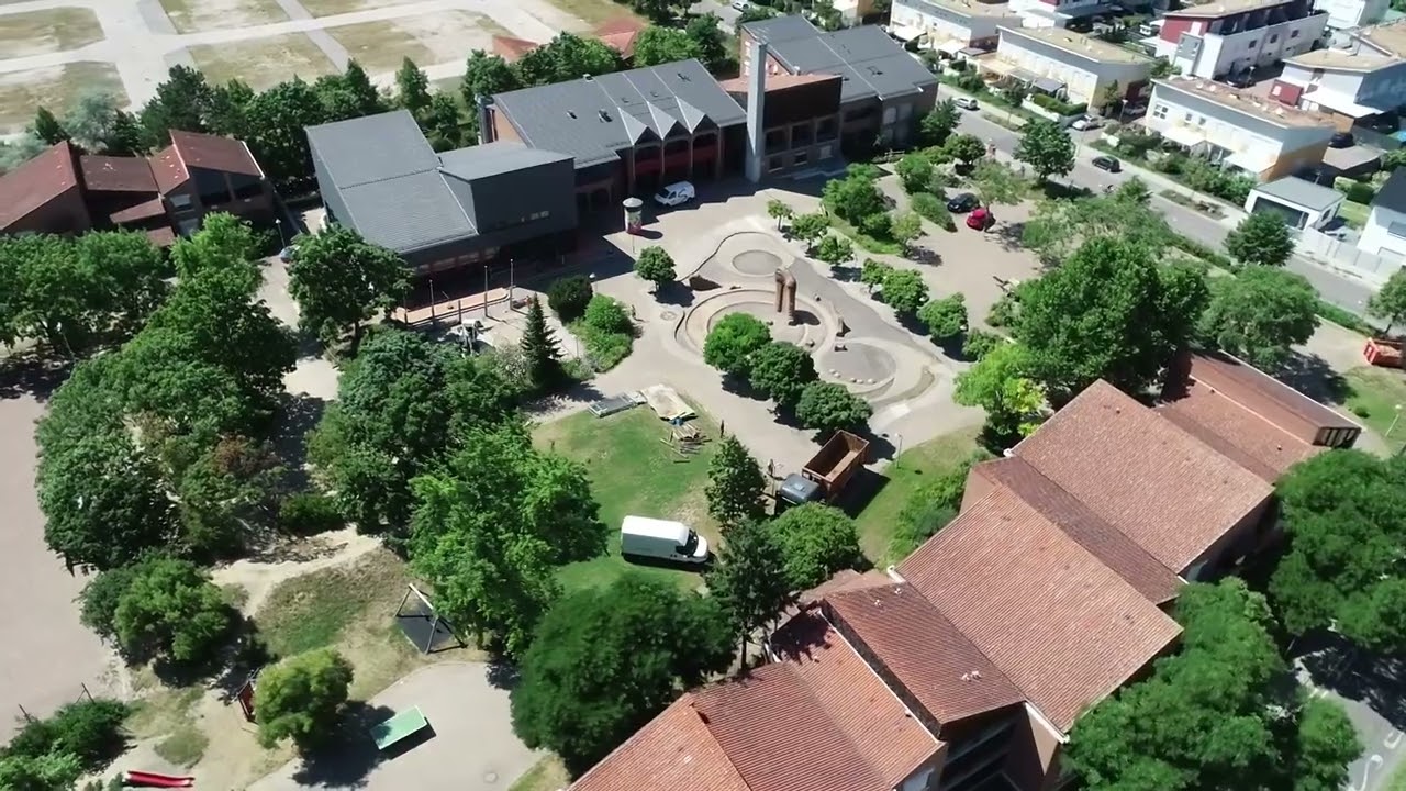 Die Außenanlage des PIH in Frankenthal