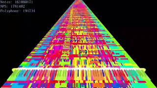 [Black MIDI]BA.DECIMATION MODE 2.1Billion Notes by Alexander Verevkin(low resolution)