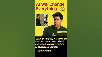 AI Will Change Everything – Sam Altman’s Bold Prediction. #airevolution2025 #samaltman