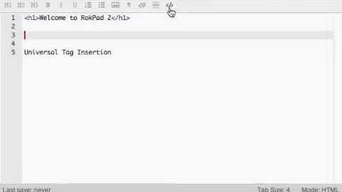 RokPad: Universal Tag Insertion
