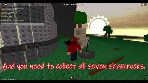 How to get the SHAMROCK QUEST BADGE and LUCKY LADDER in Steep Steps!