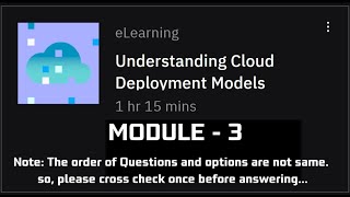 Module-3 Cloud deployment models||Understanding Cloud Deployment Models #naanmudhalvan #ibm