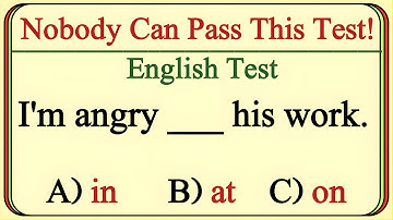 Mixed  English Grammar Test | Test Your English skills| Can you Pass this challenge ?