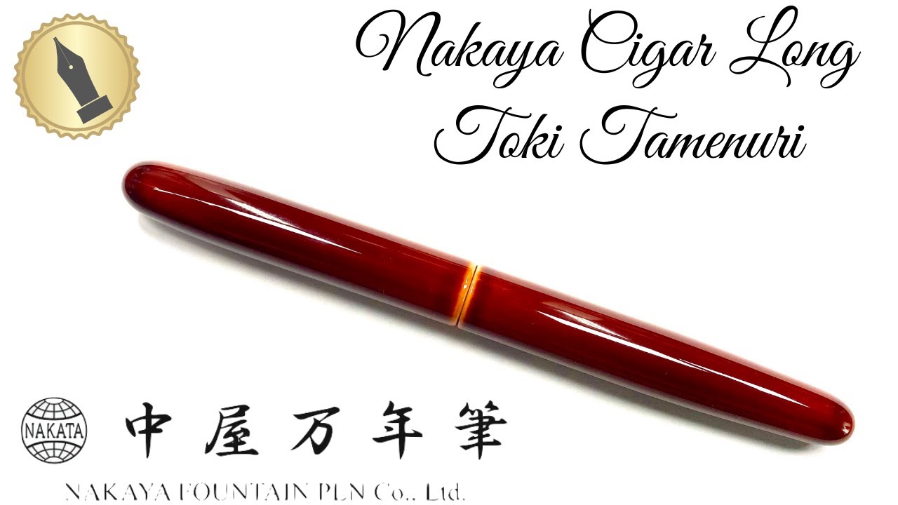 Nakaya Cigar Long Toki Tamenuri Unboxing and Review - YouTube