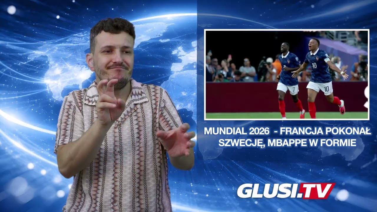 Mundial 2026  - Francja pokonał Szwecję, Mbappe w formie