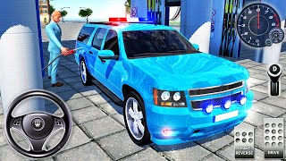 Police Chevrolet Suburban Driving - Offroad Cop's Jeep 4x4 Driver Simulator - Android GamePlay screenshot 5