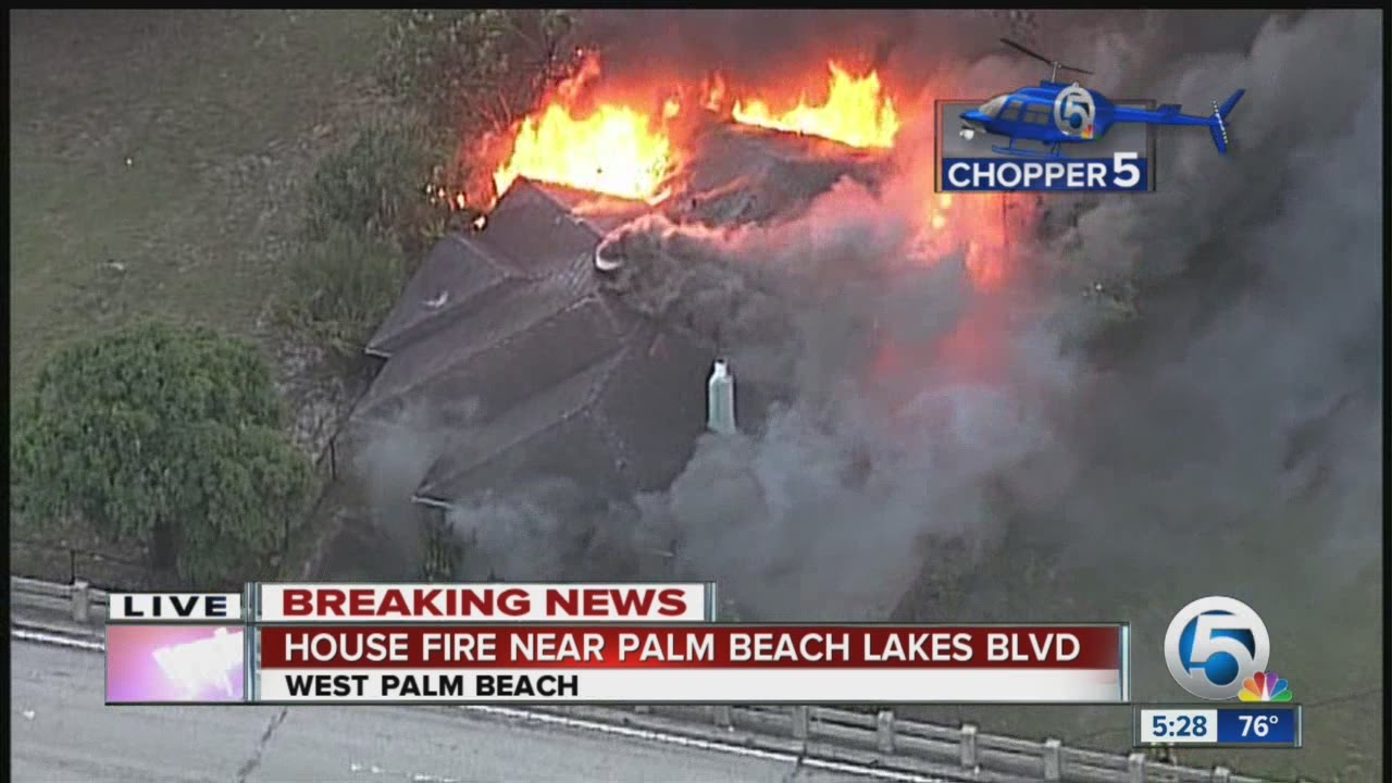 House Fire In West Palm Beach Youtube