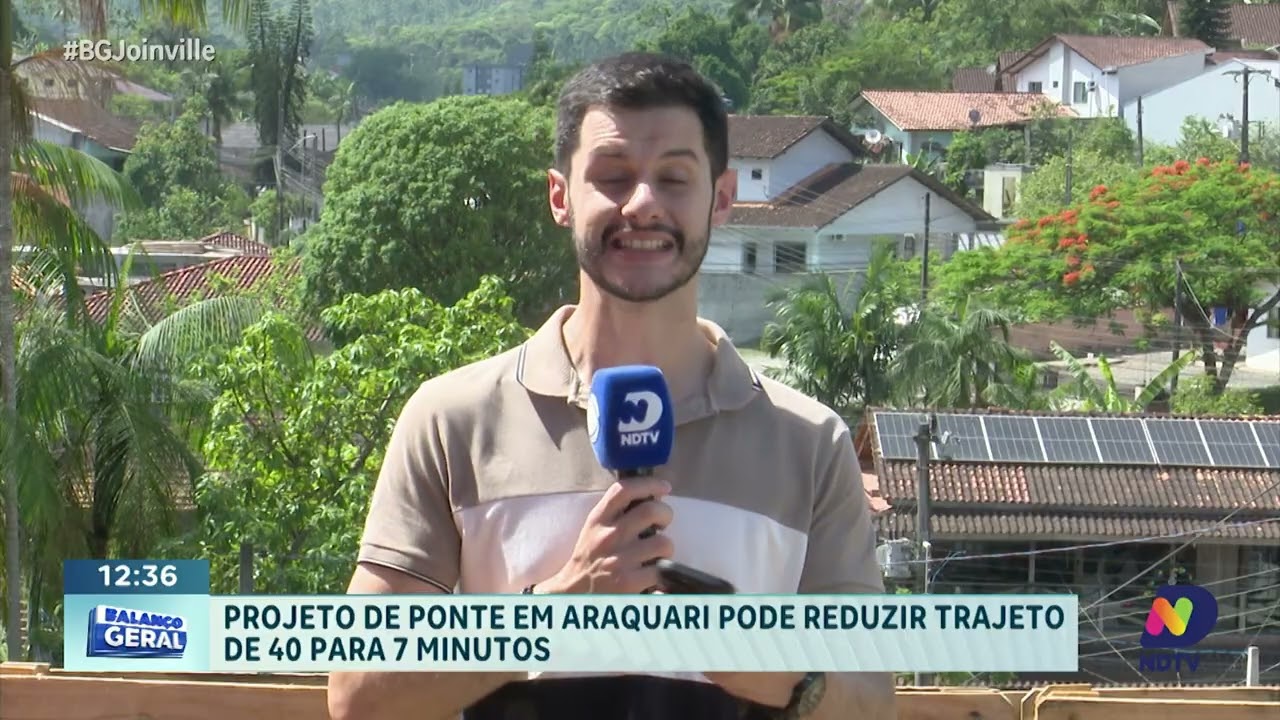 Projeto de ponte em Araquari pode reduzir trajeto de 40 para 7 minutos