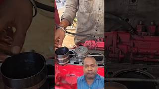 #Mahindra Tractor #genuine# piston ring# fitting# short video#