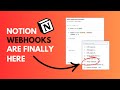 New Webhook Feature from Notion is a game changer | Make.com
