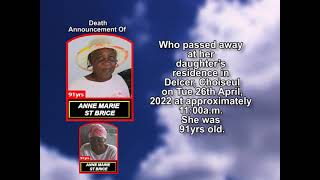 Anne Marie St Brice short