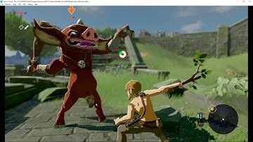 Zelda BOTW Cemu 1.13.2d Test 1080p 60 fps (Kinda)