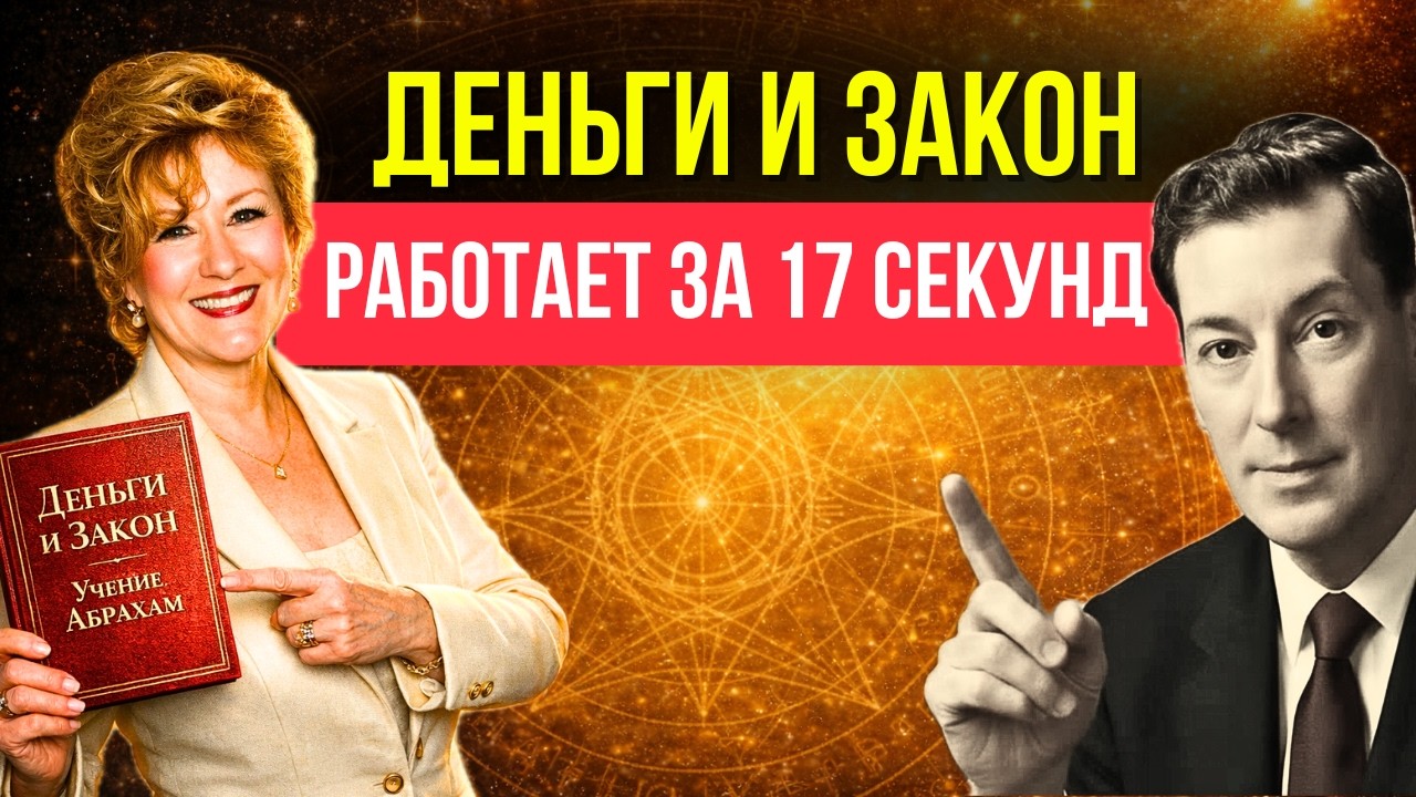 ЭТО ДАЖЕ ПУГАЕТ! Всего 17 СЕКУНД для ИСПОЛНЕНИЯ ЛЮБЫХ ЖЕЛАНИЙ?! Невилл Годдард и Абрахам Хикс