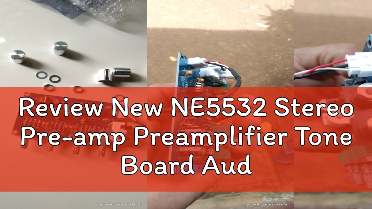Review New NE5532 Stereo Pre-amp Preamplifier Tone Board Audio 4 ...
