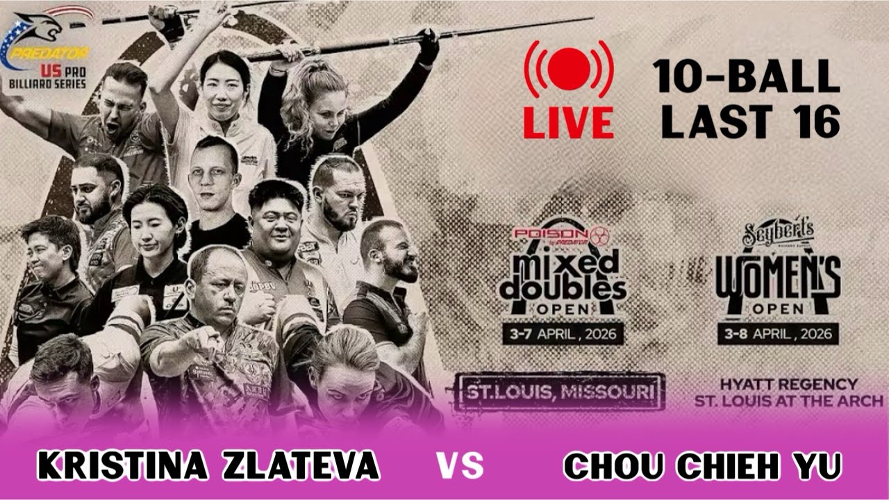 Image of video the PBS St. Louis | Kristina Zlateva vs Chou Chieh Yu | Last 16 6