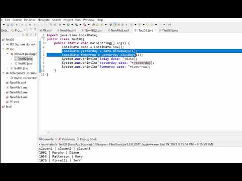 Java LocalDate example