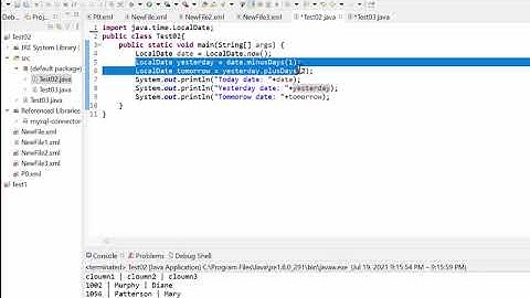 Java LocalDate example