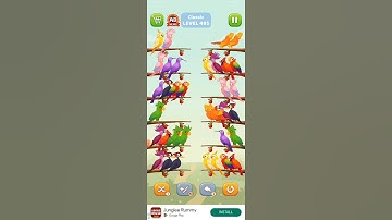 Bird sort puzzle walkthrough #viral #shorts #trending #short #birds
