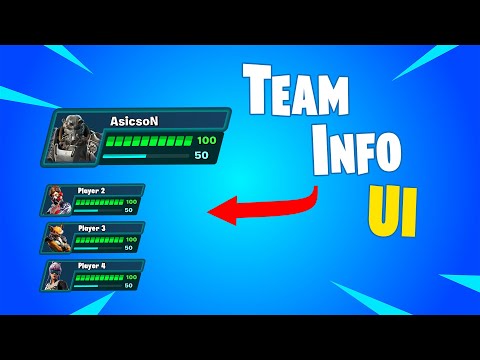 Team Info Widget Done Properly - UEFN Tutorial