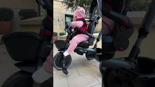 Kriddo 7-In-1 Kids Tricycle With Adjustable Seat For 18 Months To 5 Years Old