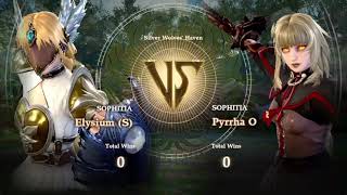 {SCVI} Elysium 2P (CaS/Sophitia) vs Pyrrha Omega (CaS/Sophitia)