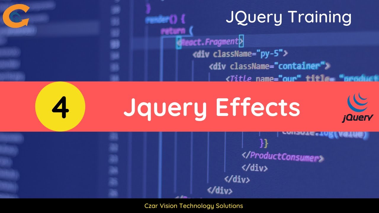 Jquery Effects - YouTube