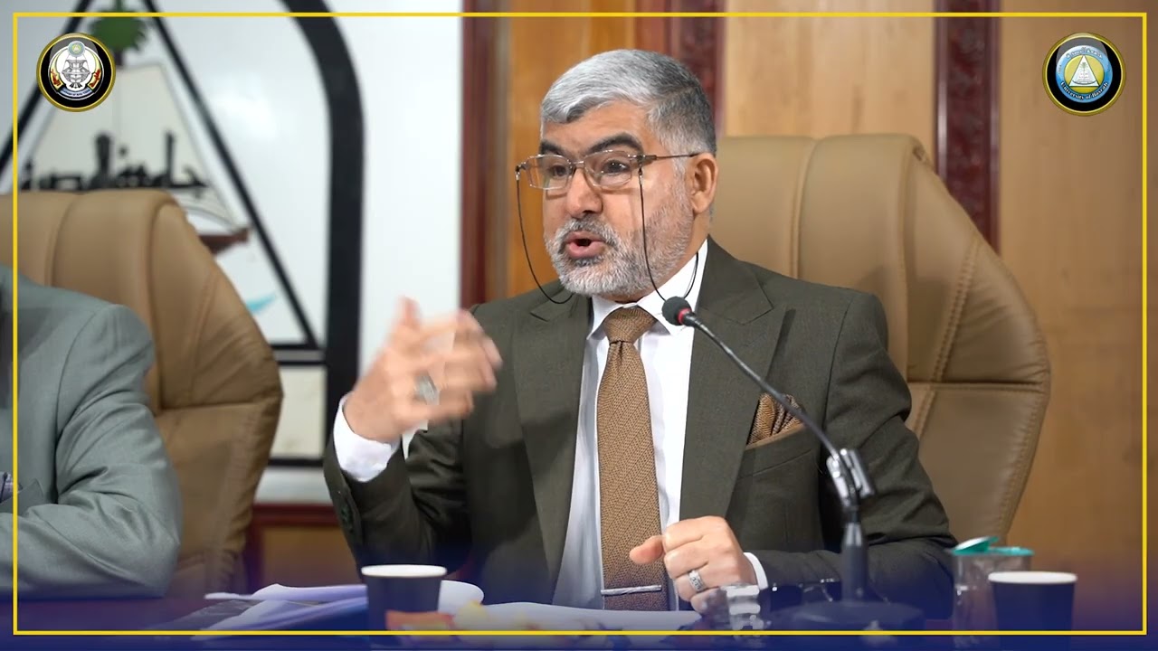 محاضرة الاستاذ الدكتور جواد كاظم:رؤية الامام علي( ع) في ادارة  المجتمع من خلال الجمع بين الاضداد