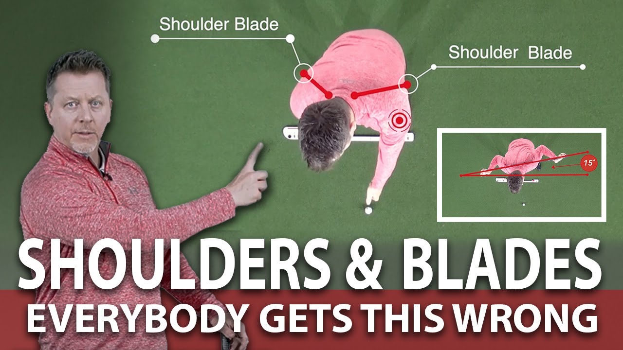 The Golf Swing Difference Between Shoulders and Blades YouTube
