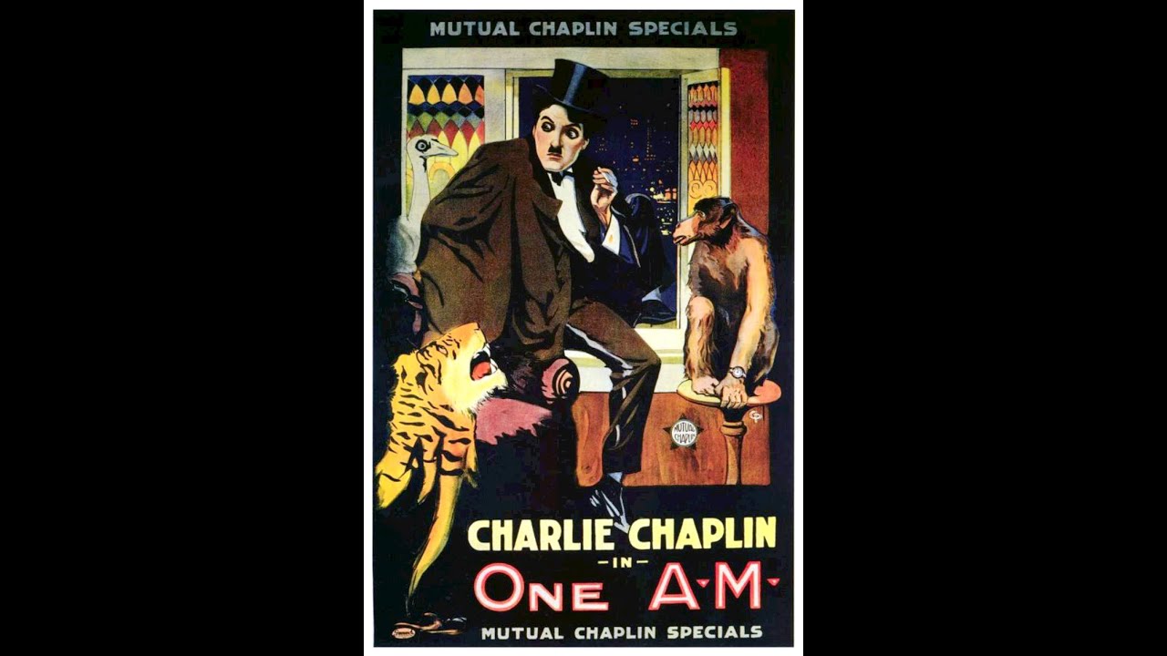 Charlie Chaplin   One A M  1916   piano score