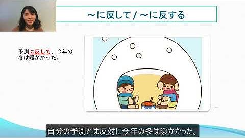 N3　文法　～に反して、～に反する　日本語.COM（https://ni-hongo.com）