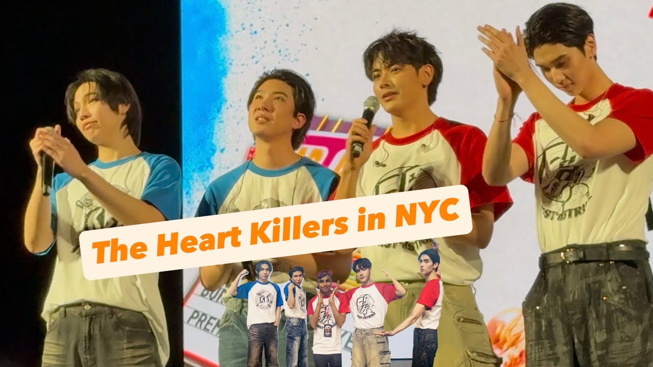 The Heart Killers Fan Meeting in NYC | JoongDunk, FirstKhao (GMMTV Live 2025)