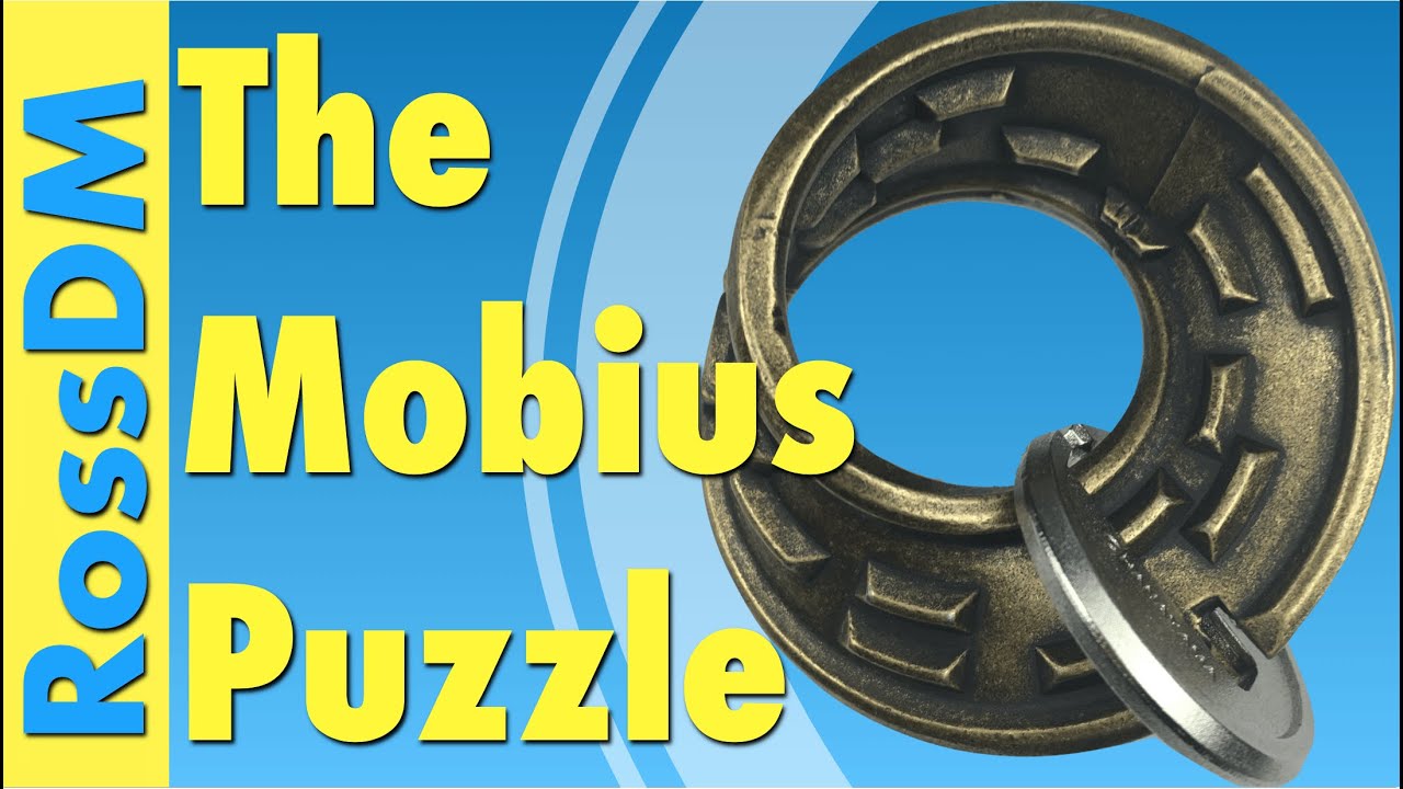 Huzzle Cast Mobius Hanayama Puzzle Level 4 Difficulty Hard