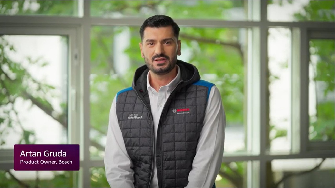 Bosch Cuts Logistics Integration Time from Months to Days with AWS | Amazon Web Services